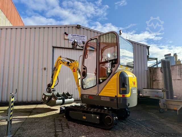 Minigraafmachine Wacker Neuson ET 16 Minibagger Aktion-Löffelpaket- NEU