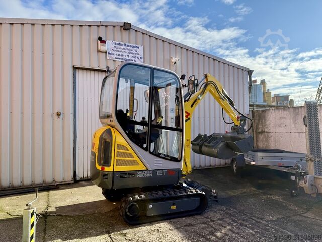Minigraafmachine Wacker Neuson ET 16 Minibagger Aktion-Löffelpaket- NEU
