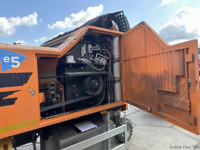 Mobile shredding plant Doppstadt AK 315