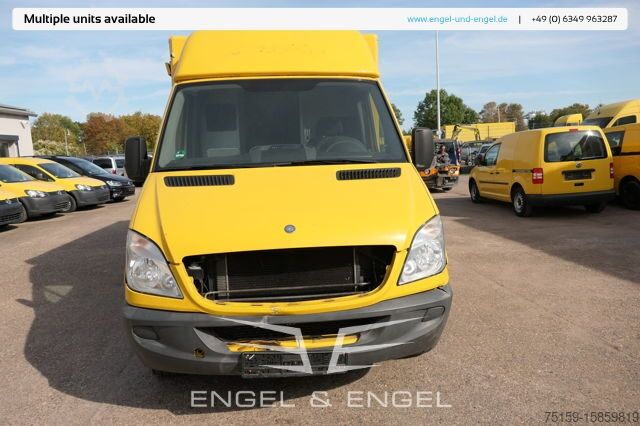 Boxvogn mercedes-benz SPRINTER 310 CDI MAXI EURO-5 KOFFER REGALE KAMERA DURCHGANG
