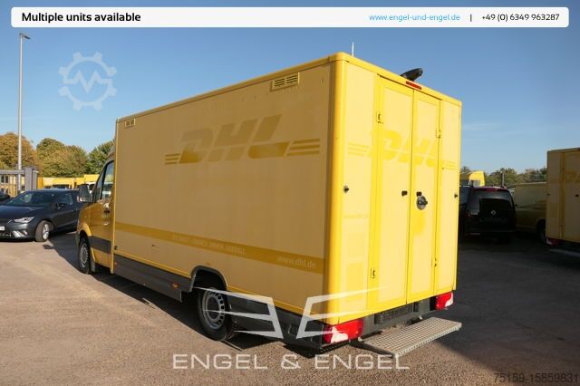 Vrachtwagen met bakwagen mercedes-benz SPRINTER 310 CDI MAXI EURO-5 KOFFER REGALE KAMERA DURCHGANG