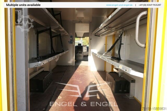 Vrachtwagen met bakwagen mercedes-benz SPRINTER 310 CDI MAXI EURO-5 KOFFER REGALE KAMERA DURCHGANG