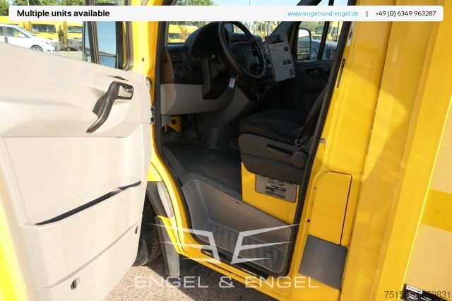 Vrachtwagen met bakwagen mercedes-benz SPRINTER 310 CDI MAXI EURO-5 KOFFER REGALE KAMERA DURCHGANG