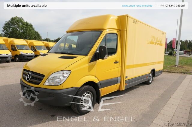 Vrachtwagen met bakwagen mercedes-benz SPRINTER 310 CDI MAXI EURO-5 KOFFER REGALE KAMERA DURCHGANG