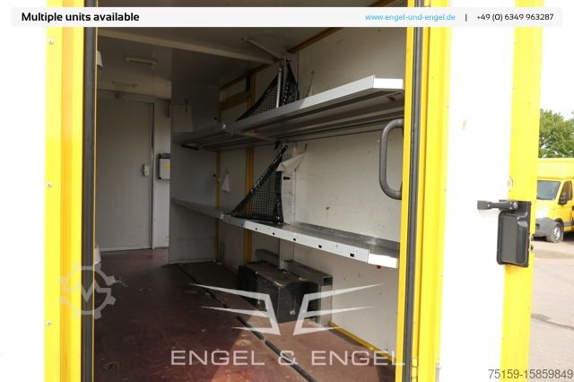 Vrachtwagen met bakwagen mercedes-benz SPRINTER 310 CDI MAXI EURO-5 KOFFER REGALE KAMERA DURCHGANG