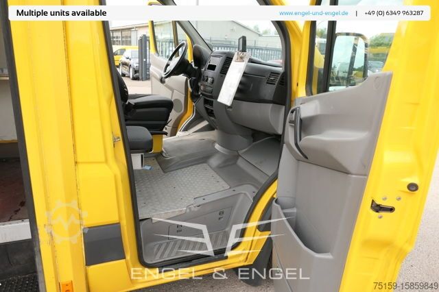 Vrachtwagen met bakwagen mercedes-benz SPRINTER 310 CDI MAXI EURO-5 KOFFER REGALE KAMERA DURCHGANG