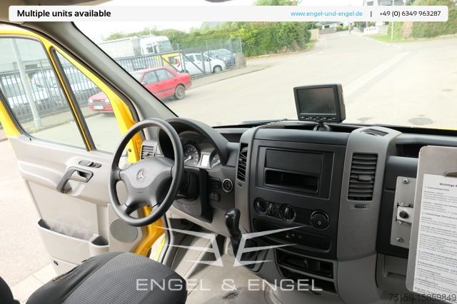 Vrachtwagen met bakwagen mercedes-benz SPRINTER 310 CDI MAXI EURO-5 KOFFER REGALE KAMERA DURCHGANG