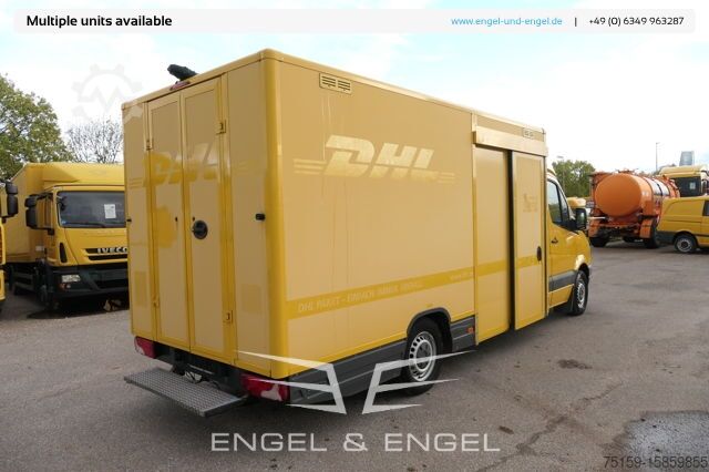 Dobozos furgon mercedes-benz SPRINTER 310 CDI MAXI EURO-5 KOFFER REGALE KAMERA DURCHGANG