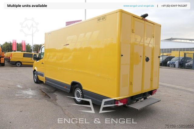 Dobozos furgon mercedes-benz SPRINTER 310 CDI MAXI EURO-5 KOFFER REGALE KAMERA DURCHGANG