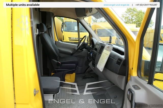 Dobozos furgon mercedes-benz SPRINTER 310 CDI MAXI EURO-5 KOFFER REGALE KAMERA DURCHGANG