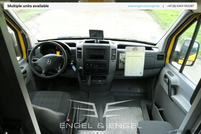 Dobozos furgon mercedes-benz SPRINTER 310 CDI MAXI EURO-5 KOFFER REGALE KAMERA DURCHGANG