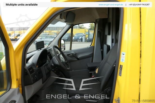 Dobozos furgon mercedes-benz SPRINTER 310 CDI MAXI EURO-5 KOFFER REGALE KAMERA DURCHGANG