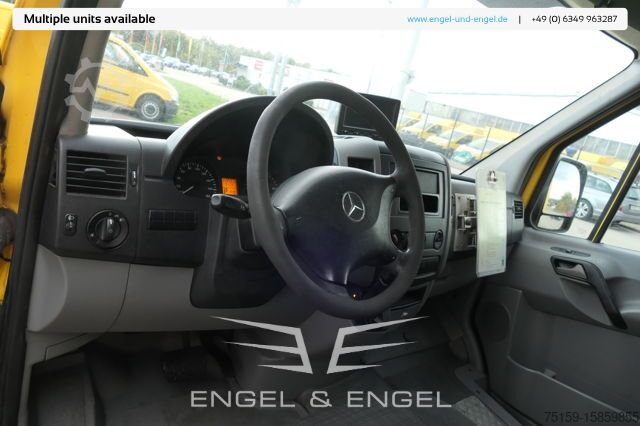 Dobozos furgon mercedes-benz SPRINTER 310 CDI MAXI EURO-5 KOFFER REGALE KAMERA DURCHGANG