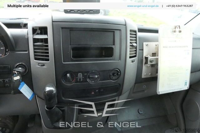 Dobozos furgon mercedes-benz SPRINTER 310 CDI MAXI EURO-5 KOFFER REGALE KAMERA DURCHGANG