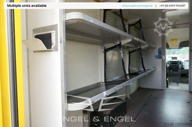 Vrachtwagen met bakwagen mercedes-benz SPRINTER 310 CDI MAXI EURO-5 KOFFER REGALE KAMERA DURCHGANG