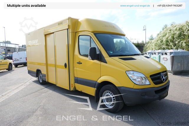Vrachtwagen met bakwagen mercedes-benz SPRINTER 310 CDI MAXI EURO-5 KOFFER REGALE KAMERA DURCHGANG
