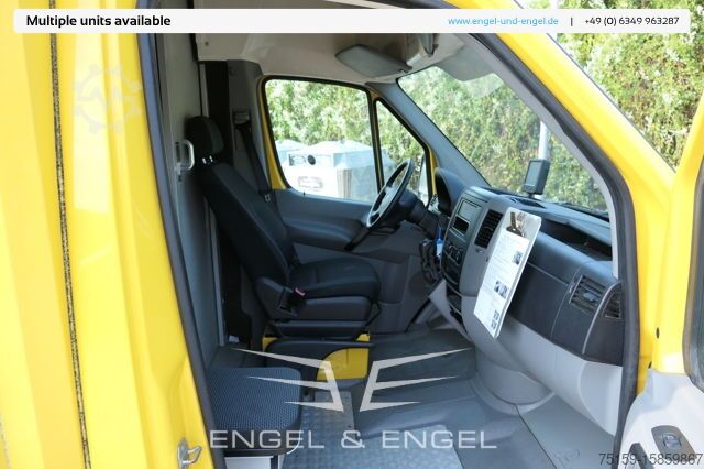 Vrachtwagen met bakwagen mercedes-benz SPRINTER 310 CDI MAXI EURO-5 KOFFER REGALE KAMERA DURCHGANG
