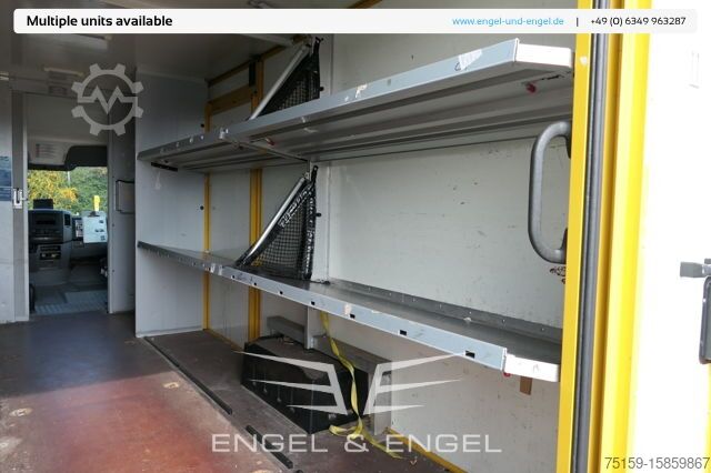 Vrachtwagen met bakwagen mercedes-benz SPRINTER 310 CDI MAXI EURO-5 KOFFER REGALE KAMERA DURCHGANG