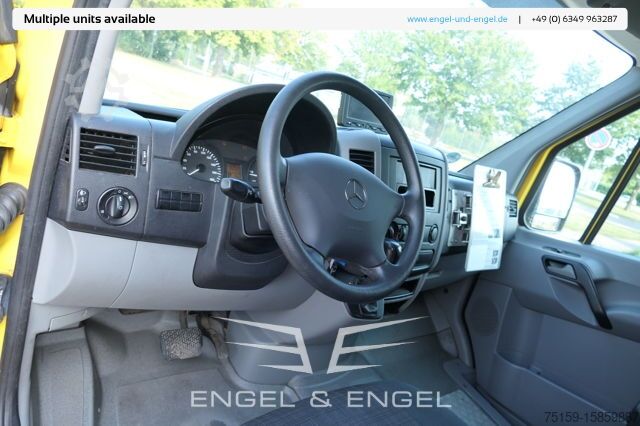 Vrachtwagen met bakwagen mercedes-benz SPRINTER 310 CDI MAXI EURO-5 KOFFER REGALE KAMERA DURCHGANG