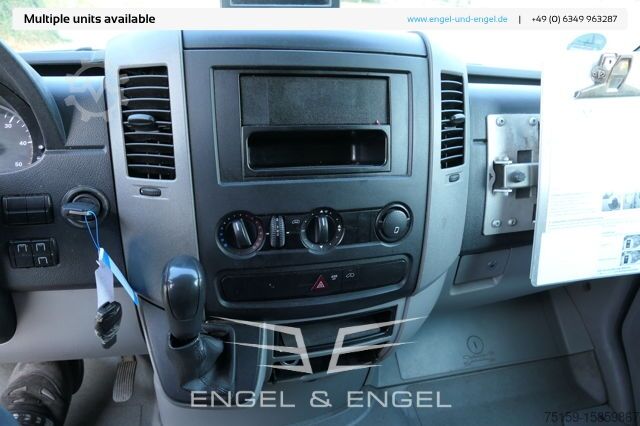 Vrachtwagen met bakwagen mercedes-benz SPRINTER 310 CDI MAXI EURO-5 KOFFER REGALE KAMERA DURCHGANG