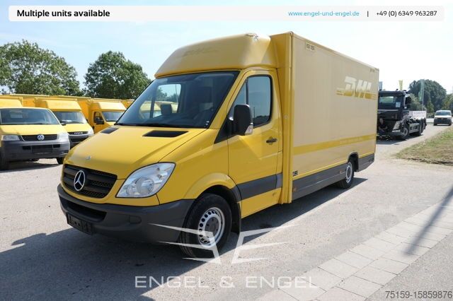 Vrachtwagen met bakwagen mercedes-benz SPRINTER 310 CDI MAXI EURO-5 KOFFER REGALE KAMERA DURCHGANG