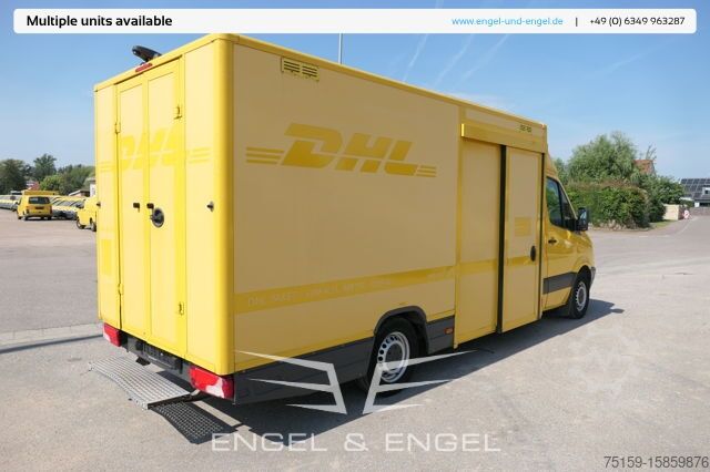 Vrachtwagen met bakwagen mercedes-benz SPRINTER 310 CDI MAXI EURO-5 KOFFER REGALE KAMERA DURCHGANG