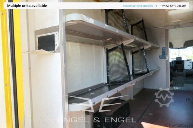 Vrachtwagen met bakwagen mercedes-benz SPRINTER 310 CDI MAXI EURO-5 KOFFER REGALE KAMERA DURCHGANG