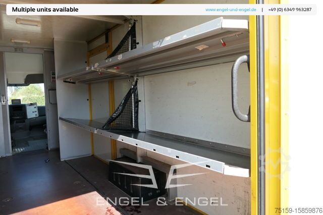 Vrachtwagen met bakwagen mercedes-benz SPRINTER 310 CDI MAXI EURO-5 KOFFER REGALE KAMERA DURCHGANG