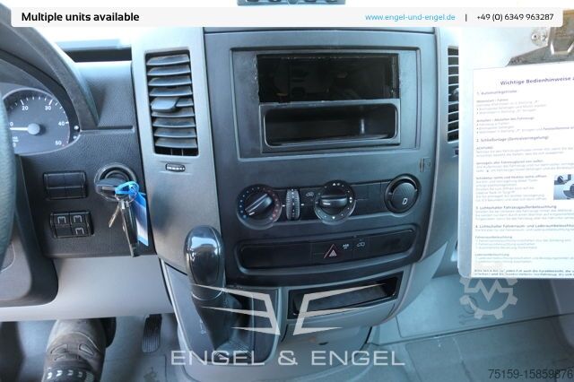 Vrachtwagen met bakwagen mercedes-benz SPRINTER 310 CDI MAXI EURO-5 KOFFER REGALE KAMERA DURCHGANG
