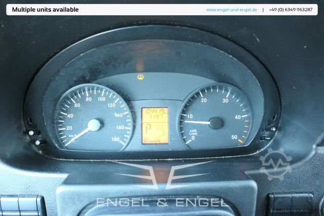 Vrachtwagen met bakwagen mercedes-benz SPRINTER 310 CDI MAXI EURO-5 KOFFER REGALE KAMERA DURCHGANG