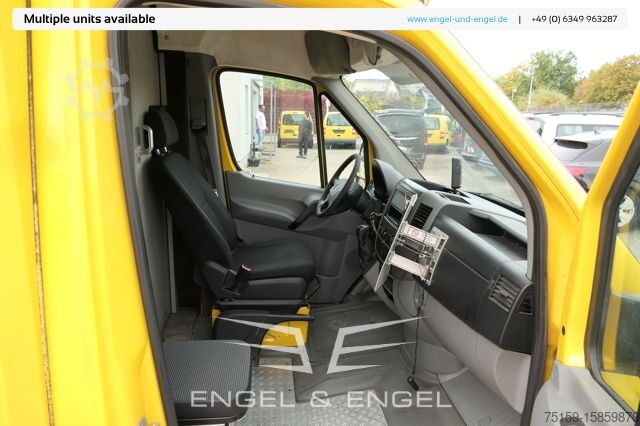 Vrachtwagen met bakwagen mercedes-benz SPRINTER 310 CDI MAXI EURO-5 KOFFER REGALE KAMERA DURCHGANG