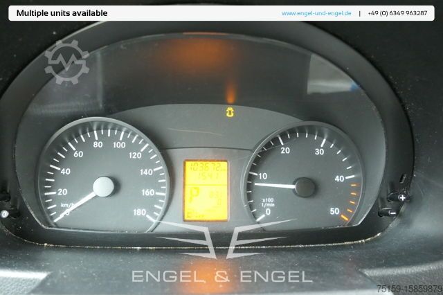 Vrachtwagen met bakwagen mercedes-benz SPRINTER 310 CDI MAXI EURO-5 KOFFER REGALE KAMERA DURCHGANG