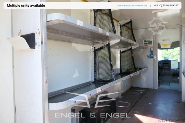 Kasa kamyoneti mercedes-benz SPRINTER 310 CDI MAXI EURO-5 KOFFER REGALE KAMERA DURCHGANG