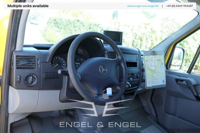 Kasa kamyoneti mercedes-benz SPRINTER 310 CDI MAXI EURO-5 KOFFER REGALE KAMERA DURCHGANG