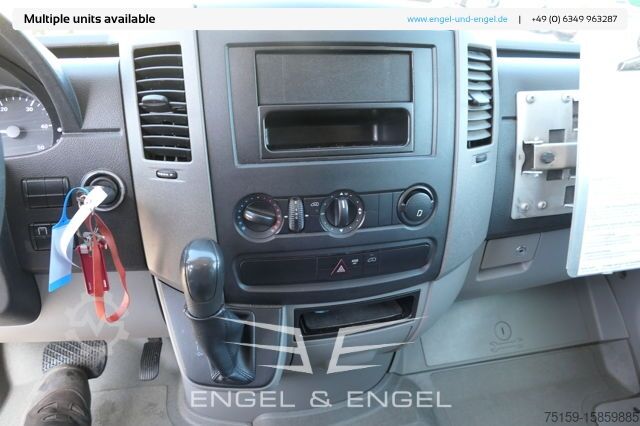 Furgone chiuso mercedes-benz SPRINTER 310 CDI MAXI EURO-5 KOFFER REGALE KAMERA DURCHGANG