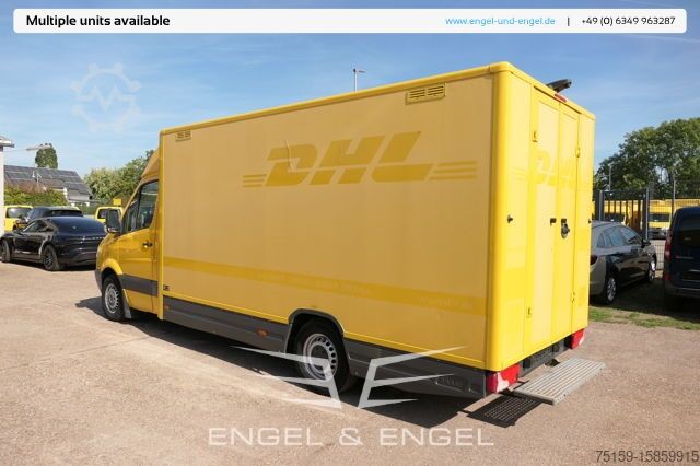 Furgon skrzyniowy mercedes-benz SPRINTER 310 CDI MAXI EURO-5 KOFFER REGALE KAMERA DURCHGANG