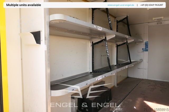 Vrachtwagen met bakwagen mercedes-benz SPRINTER 310 CDI MAXI EURO-5 KOFFER REGALE KAMERA DURCHGANG