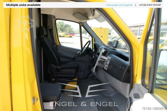 Vrachtwagen met bakwagen mercedes-benz SPRINTER 310 CDI MAXI EURO-5 KOFFER REGALE KAMERA DURCHGANG