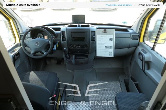 Vrachtwagen met bakwagen mercedes-benz SPRINTER 310 CDI MAXI EURO-5 KOFFER REGALE KAMERA DURCHGANG