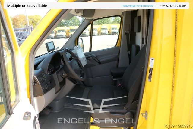 Furgon skrzyniowy mercedes-benz SPRINTER 310 CDI MAXI EURO-5 KOFFER REGALE KAMERA DURCHGANG