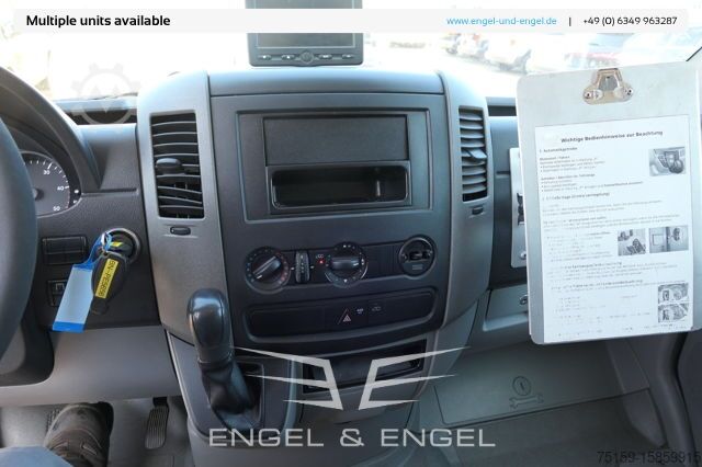 Vrachtwagen met bakwagen mercedes-benz SPRINTER 310 CDI MAXI EURO-5 KOFFER REGALE KAMERA DURCHGANG