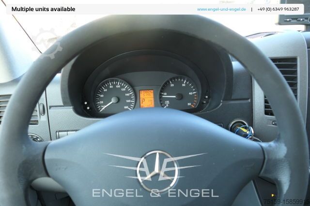 Furgon skrzyniowy mercedes-benz SPRINTER 310 CDI MAXI EURO-5 KOFFER REGALE KAMERA DURCHGANG