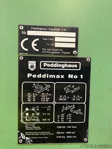 Foarfecă pentru oțel de secțiune PEDDINGHAUS Peddimax No 1.