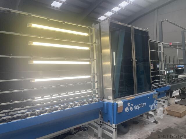 Lavatrice verticale per vetri piani NEPTUN LV TOP 1600