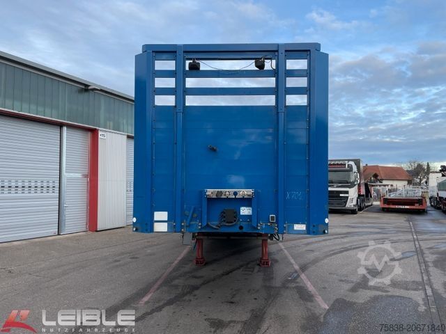 Alçak şasi dorse MEUSBURGER MPS-3*Plateau*ausziehbar 4m*§70*3. Achse gelenkt