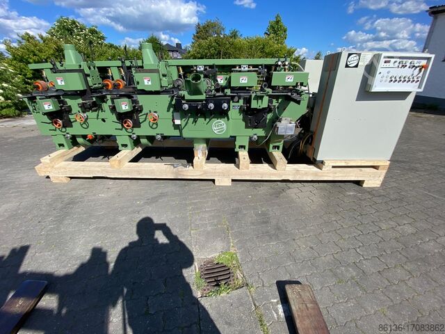 Planer and moulder Weinig Hydromat 22BL hartverchromte Tischplatte