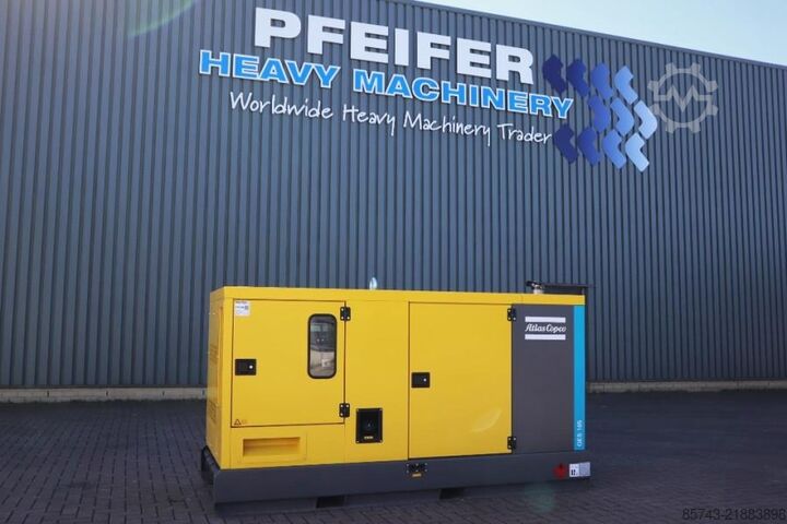 Agrega Atlas Copco QES 105 JD S3A ESF Valid inspection, *Guarantee! D
