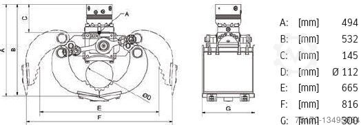 Andere  DMS SG2030 inkl. Rotator Sortiergreifer / NEU