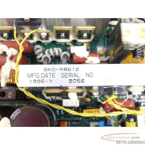 Mitsubishi component Mitsubishi BKO-R8612 Powerboard für SX10 Drahterodiermaschine