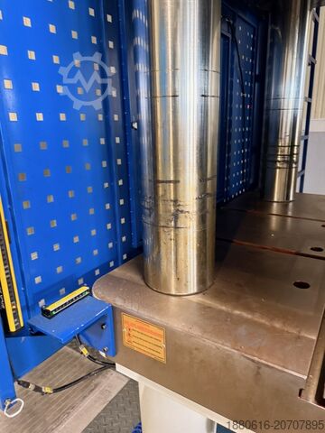 Provkörning- Hydraulpress 500 t Hidroliksan HCFP